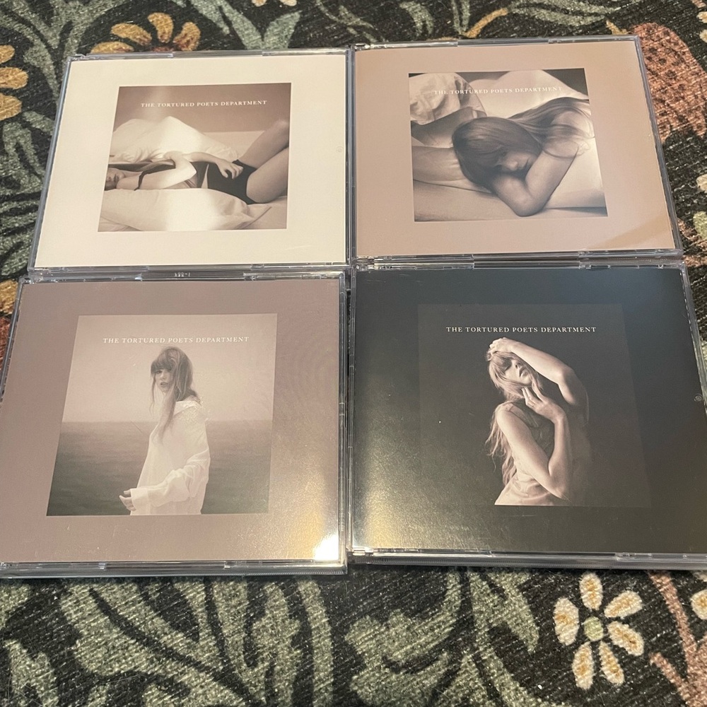 Taylor Swift TTPD Deluxe CDs